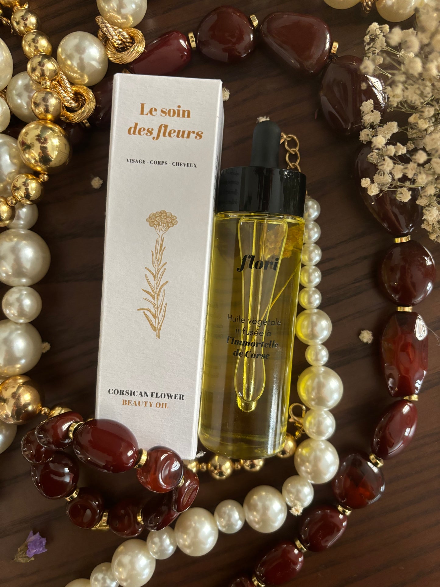 Huile infusée à l'immortelle ✨