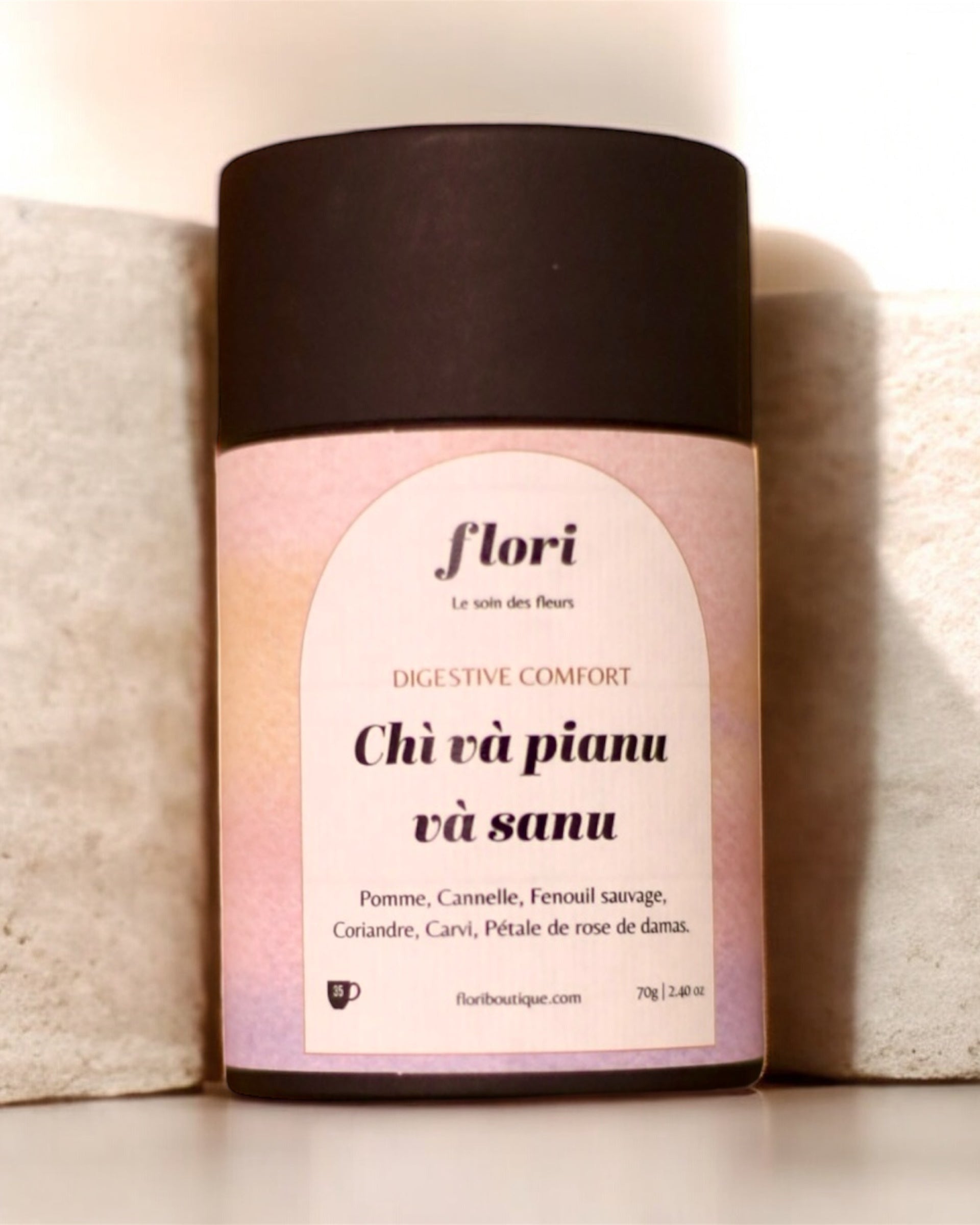 N•3 | Fenouil, Carvi, Cannelle, Pomme, Rose, Coriandre.