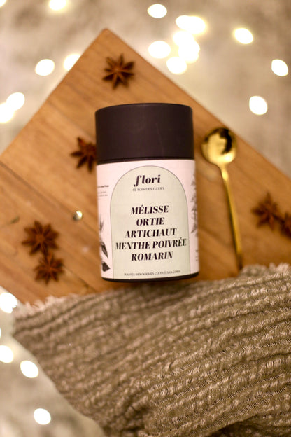 N•5 Plantes – Ortie, Artichaut, Menthe Poivrée, Romarin, Mélisse